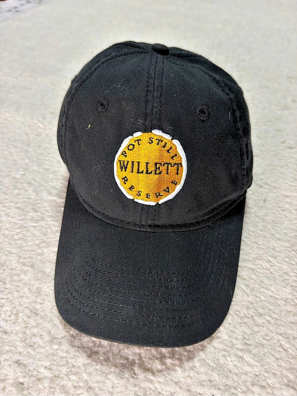 Willett Distillery Willett Reserve Black Logo Baseball Cap